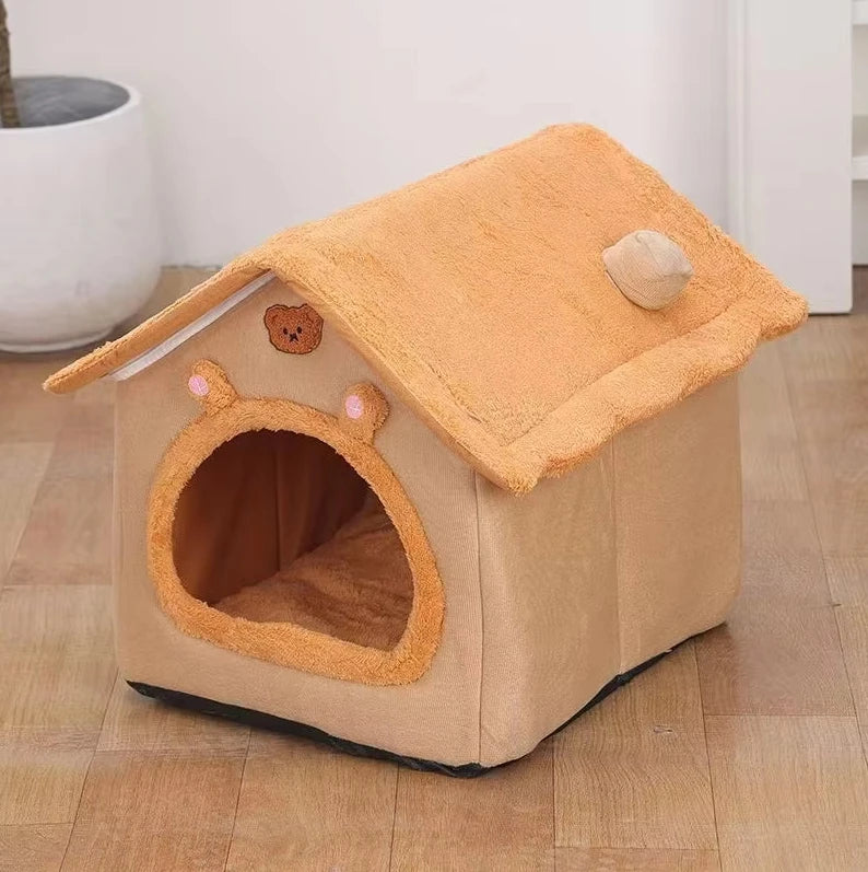 Foldable Pet House Removable Washable