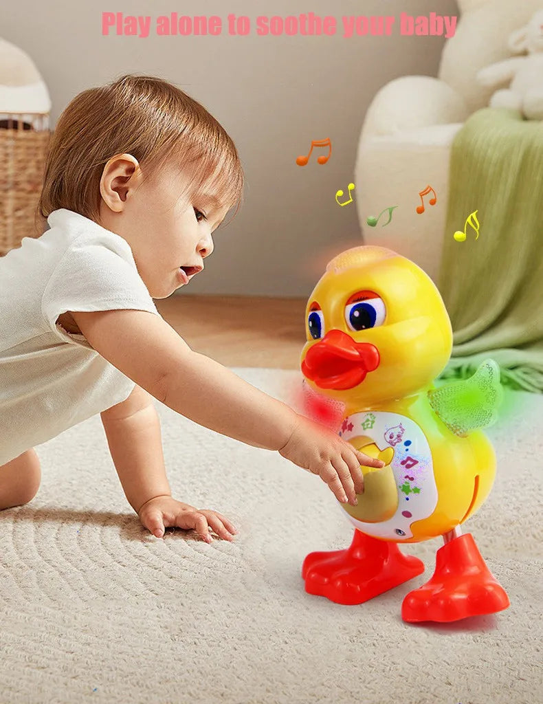 Electric Dancing Duck Toy Interactive Musical Animal