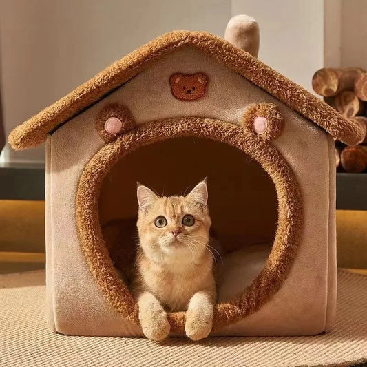 Foldable Pet House Removable Washable