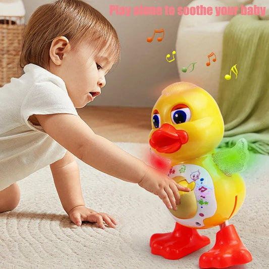 Electric Dancing Duck Toy Interactive Musical Animal