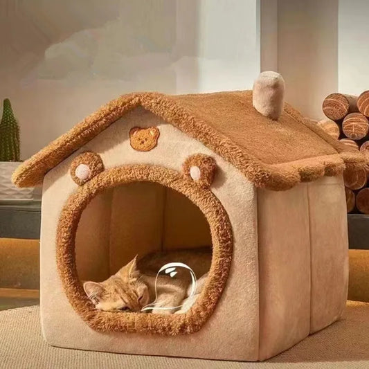 Foldable Pet House Removable Washable