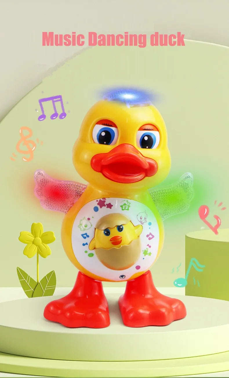 Electric Dancing Duck Toy Interactive Musical Animal