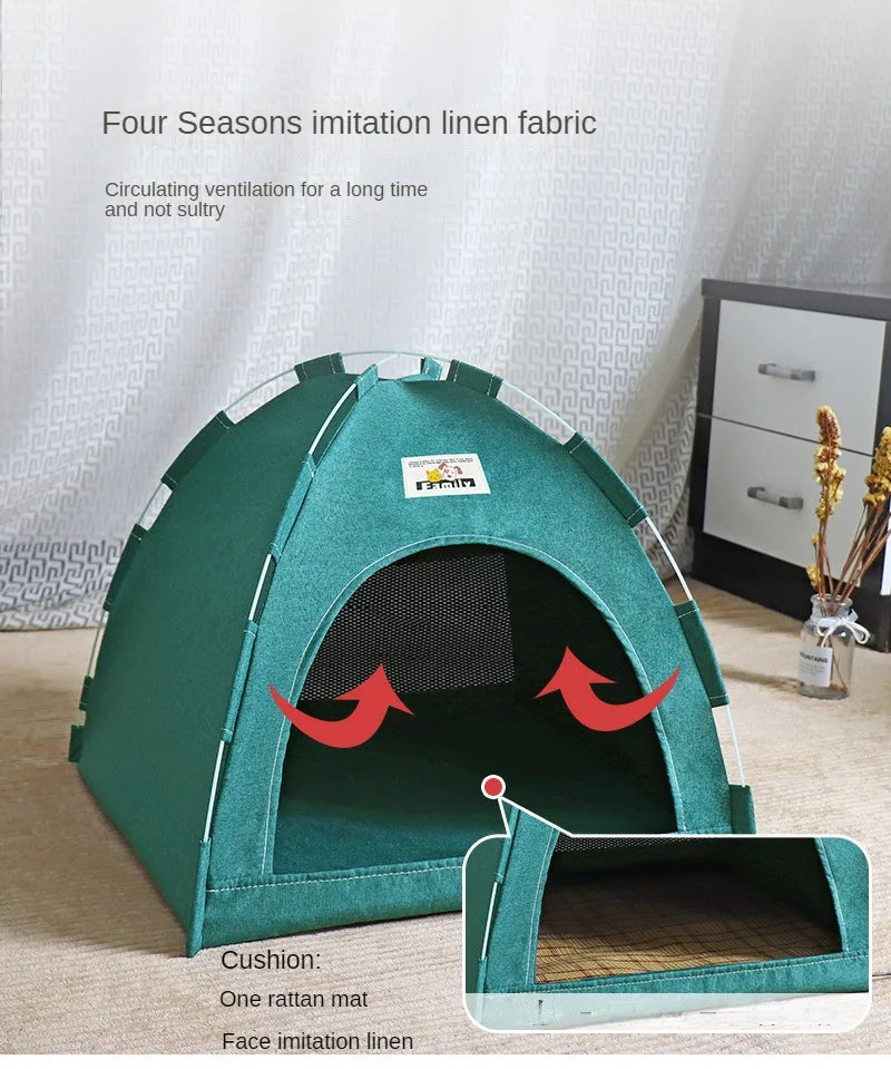 Portable Pet House Bed