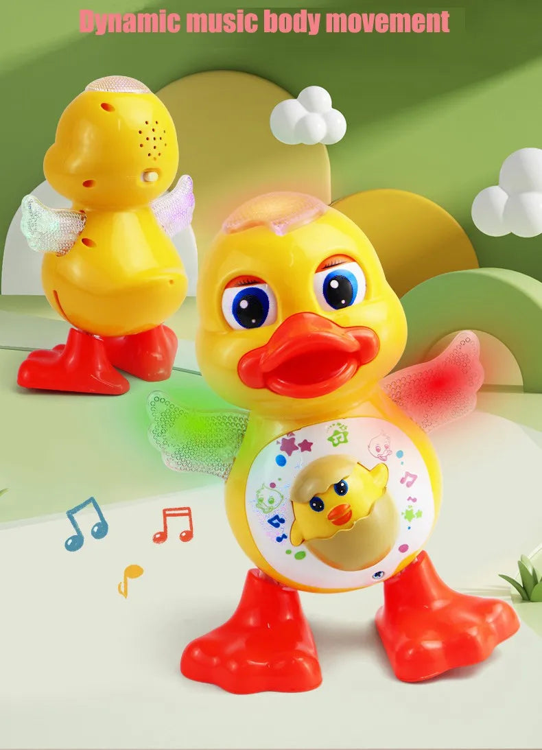 Electric Dancing Duck Toy Interactive Musical Animal