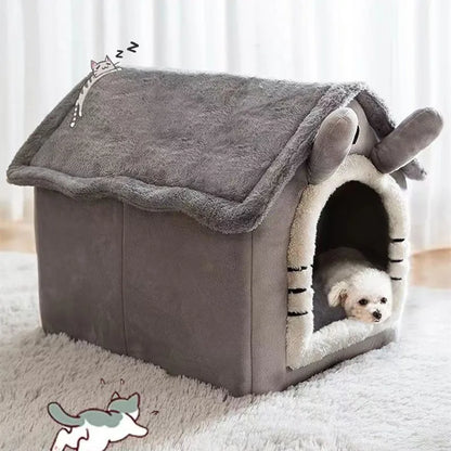 Foldable Pet House Removable Washable