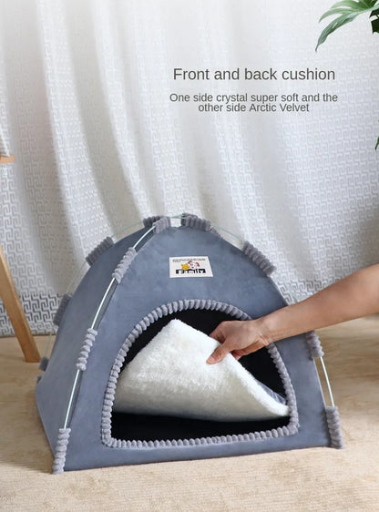 Portable Pet House Bed